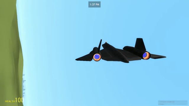 Rainbow Dash flies a Lockheed SR-71 Blackbird in Garry's Mod смотреть онлайн