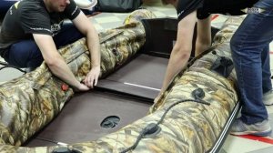 Как собрать слань в лодке ПВХ.