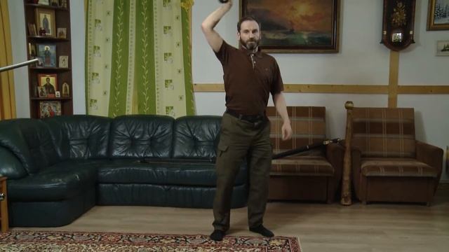 "Шашки к бою!", урок 5, боевое владение шашкой/саблей , Илья Копылов, казачий ансамбль Атаман смотреть онлайн