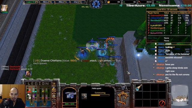 Warcraft 3 REFORGED LEGION TD WAR 3.43 #6 смотреть онлайн