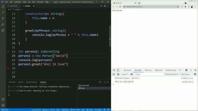 58. TypeScript - Objektově orientované programování (OOP): Interface a readonly смотреть онлайн