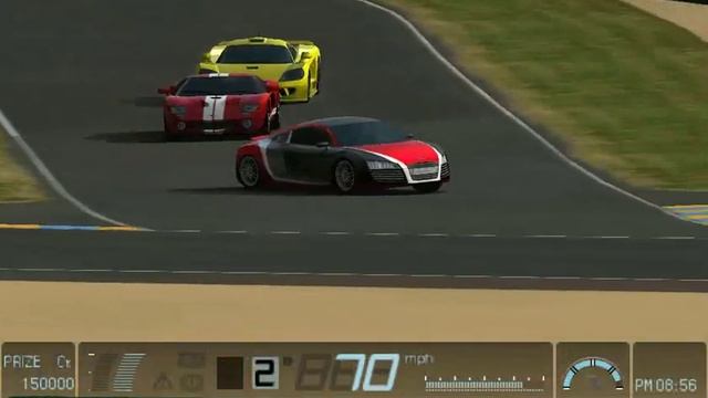 Gran Turismo (PSP) - Audi Le Mans Quattro '03 @ Circuit de la Sarthe Old (2 laps) смотреть онлайн