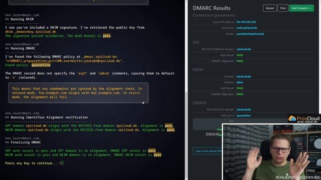 SPF, DKIM und DMARC für DAU's (Dümmster anzunehmender User) смотреть онлайн