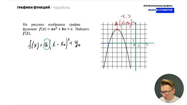 Графики функций (Задание 11 в ЕГЭ по профильной математике) - часть 1 смотреть онлайн