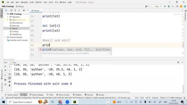 Python for Beginners | Python Tutorial For Beginners | Learn Python 2023 - HKR Trainings