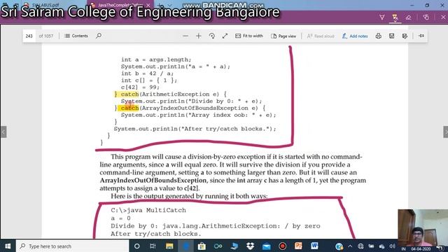 LectureVideo-18CS45- Module3- ExceptionHandling- 3- Reji Thomas смотреть онлайн
