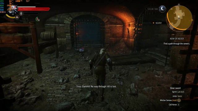 Triss Merigold ending - Now or never quest - Witcher 3 смотреть онлайн
