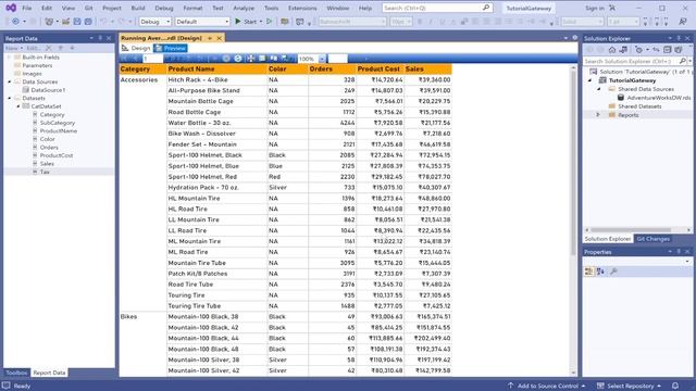 SSRS Tutorial - Calculate Running Average смотреть онлайн