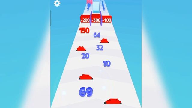 Satisfying mobile game/ Number Master: Run and Merge - number run 3d game video part 6 смотреть онлайн