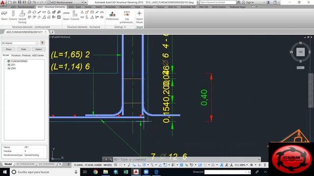 CURSO DETALLADO DE ESTRUCTURAS DE HORMIGON ARMADO CON AUTOCAD STRUCTURAL DETAILING - SESION 8 DE 10 смотреть онлайн