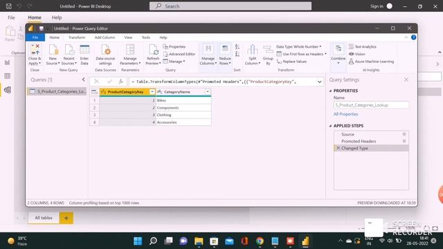 PowerBi- how to import data from a csv file | how to disable refresh for a table. смотреть онлайн