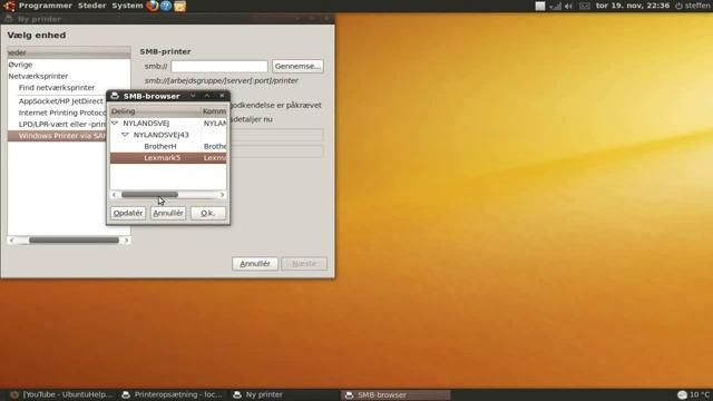 How To Find Your Local Printer in Ubuntu 9.10 смотреть онлайн