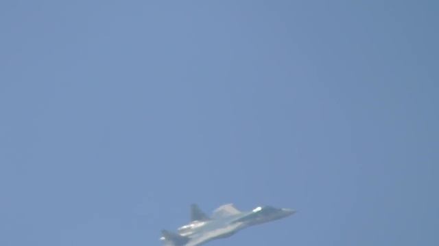 ПАК-ФА Т-50 (СУ-57) Эффект Прандтля-Глоерта. Срыв потока. Высший пилотаж на авиасалоне МАКС 2019