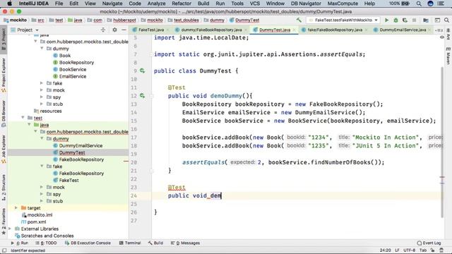 Mockito 3 - Creating Dummy Test Double using Mockito смотреть онлайн