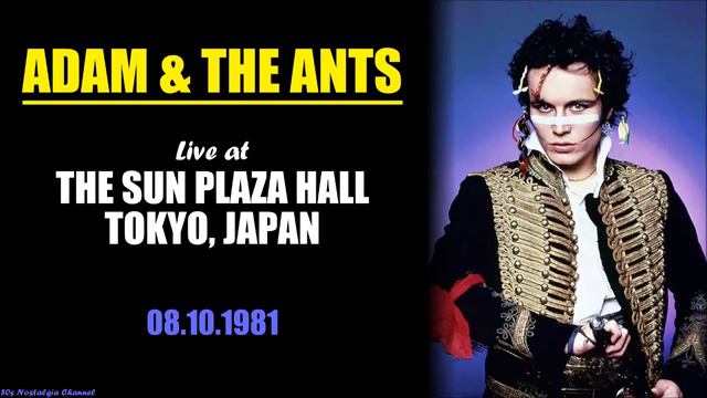 Adam & the Ants | Live in Tokyo (08.10.1981) смотреть онлайн
