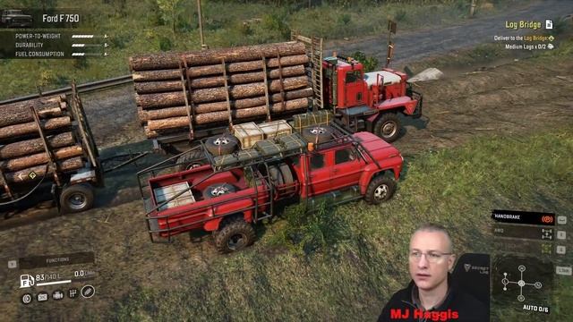 Snowrunner Ep 398 "Log Bridge" & "Roll Out!" смотреть онлайн