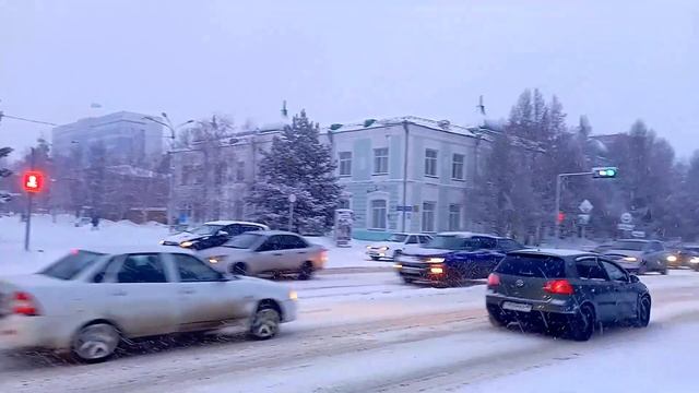 СНЕГОПАДИЩЕ в Костанае