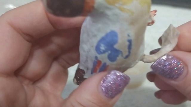 Реставрация ватных елочных игрушек времён СССР. смотреть онлайн