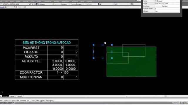 Biến Hệ Thống trong AutoCad và một số lỗi liên quan đến Biến hệ thống смотреть онлайн