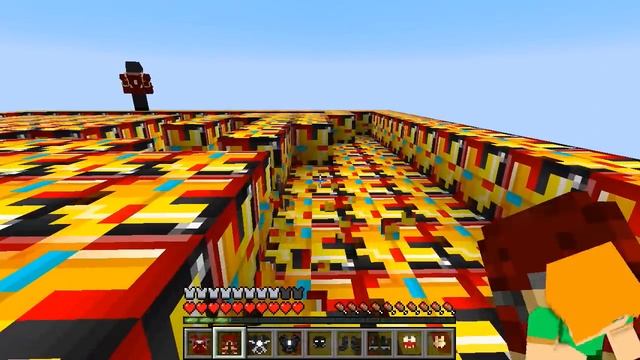 ЖЕЛЕЗНЫЙ ЧЕЛОВЕК VS ЗЛОЙ БЛОК БИТВА МАРВЕЛ СУПЕРГЕРОИ ЛАКИ БЛОКИ ВОЛОДЯ В МАЙНКРАФТ