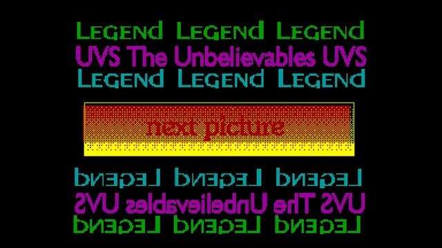 Cartoon Demo - Legend / The Unbelievables [#zx spectrum AY Music Demo] смотреть онлайн
