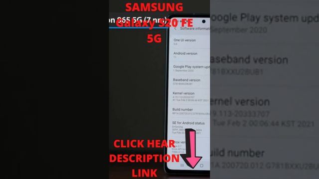 SAMSUNG Galaxy S20 FE 5G смотреть онлайн