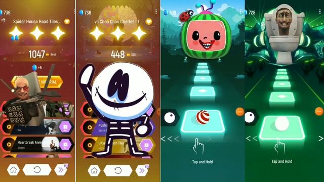 Skibidi family || satellite man vs ice man vs cocomelon Eater vs Skibidi toilet | Tiles hop Edm Rus смотреть онлайн