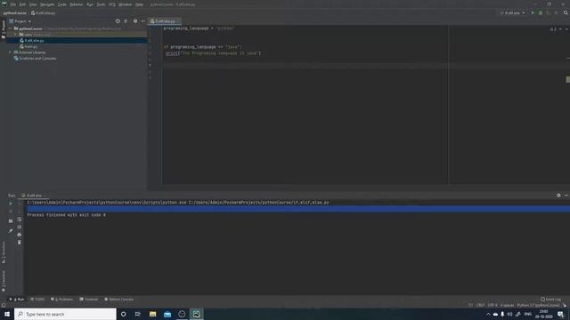 If,Else,Elif Conditions in Python смотреть онлайн