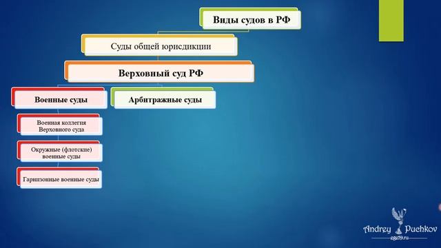 Виды судов в Российской Федерации и их характеристика смотреть онлайн