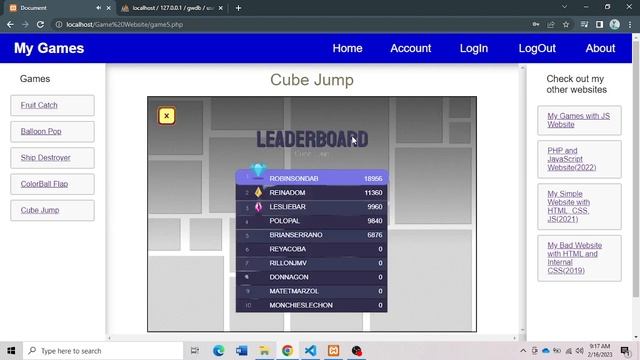Simple Games with Javascript (Game 5: Cube Jump) смотреть онлайн