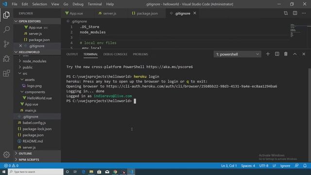 Setup Vue.js App on Heroku смотреть онлайн