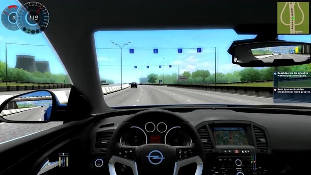 City Car Driving mit Mods - Opel Insignia OPC смотреть онлайн