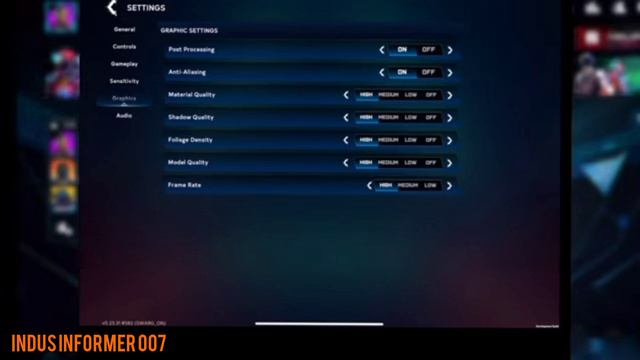 Indus All Settings // Sensivity. Graphics. Controls. Gyroscope // Indus Battle Royale // смотреть онлайн