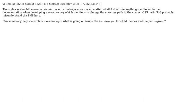 Wordpress: Understanding child theme functions.php смотреть онлайн