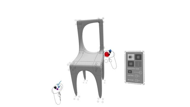 Quick SubD Chair in Gravity Sketch смотреть онлайн