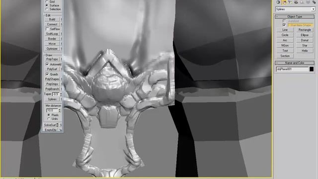 Game Character Creation Workflow Zbrush Sculpt 3D Modeling Retopo & Textures 3DMAX Tutorial Part07 смотреть онлайн