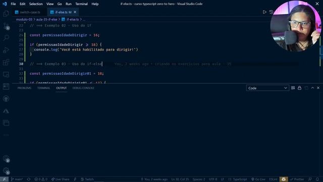 TypeScript - Zero to Hero | if...else #35 смотреть онлайн