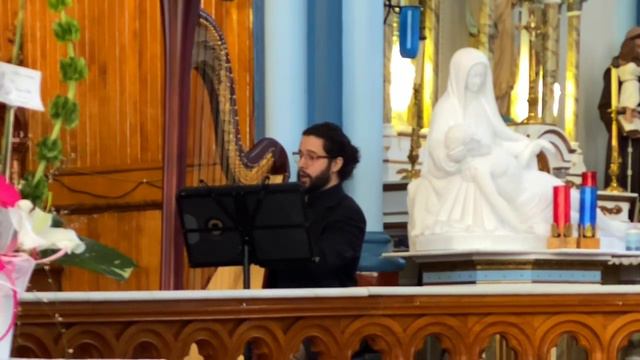 Ave Maria (Gounod/Bach) Harp and Voice смотреть онлайн