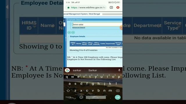 How to search WBIFMS ID and HRMS ID#wbifms#HRMS#SOLVED_ALWASYS смотреть онлайн
