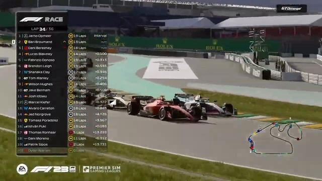 HARD racing? ? Bari Broumand POWERS past Dani Bereznay | PSGL | F1 23 смотреть онлайн