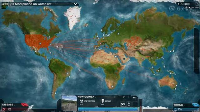Let's Play Plague Inc. Evolved: Episode 2: GMOD HAS DESTROYED THE PLANET... mostly... смотреть онлайн