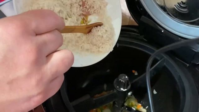 Рис с овощами / Осваиваю мультиварку от ТЕФАЛЬ #погнали