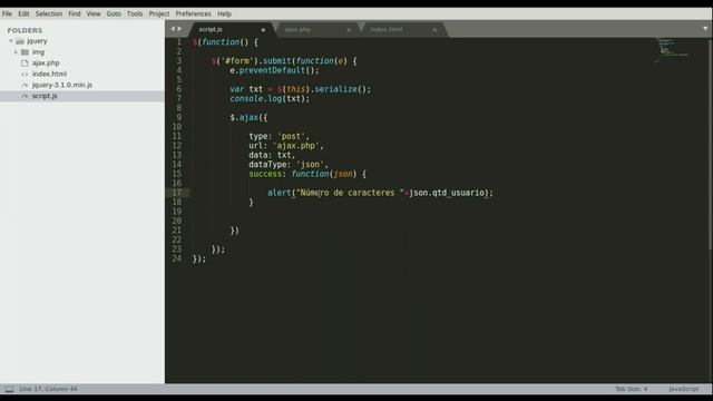 Como manipular arquivos Json de uma requisição AJAX смотреть онлайн
