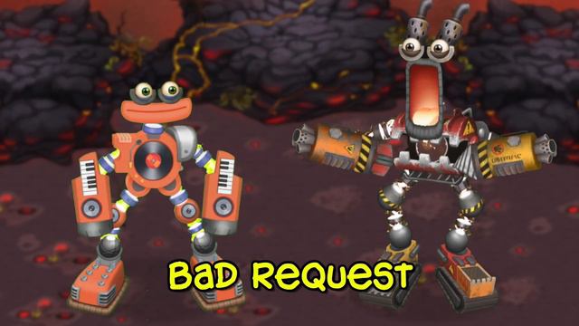 Wubbox, Rare Wubbox, Epic Wubbox - Earth Island Trio (My Singing Monsters)