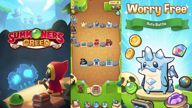 SUMMON DEFEND DESTROY !!! || Summoner's Greed: Endless Idle TD Heroes смотреть онлайн