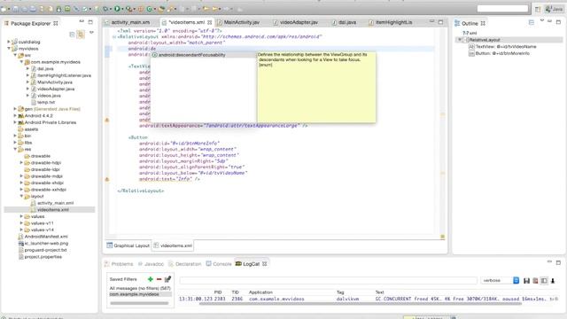 Android REST web service with JSON rest api android part 5 - Creating item highlighter смотреть онлайн
