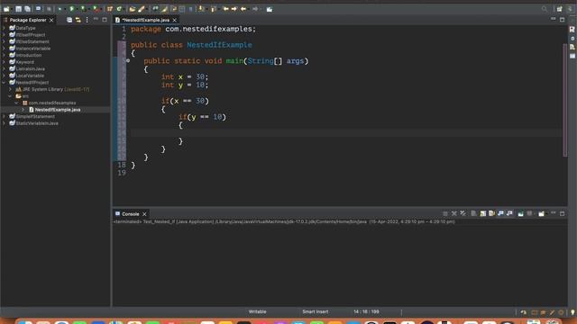 Nested if statement in Java | Test Automation World смотреть онлайн