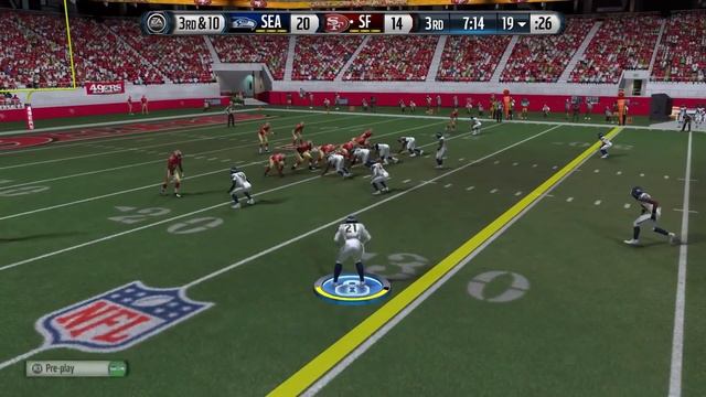 Madden 15 Career Mode Gameplay S3 - 49ers Pushing Hawks to the Limit - 1st Loss for LOB? смотреть онлайн