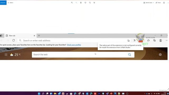 UiPath Extension Error Resolution - The native part of the extension is not configured correctly смотреть онлайн
