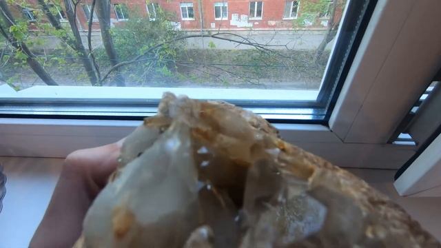 Друза горного хрусталя . Южный Урал . 5 кг красоты смотреть онлайн